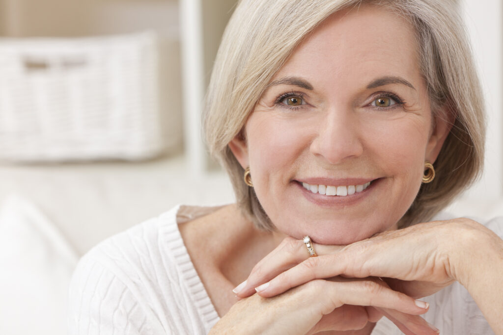 Woman after Dental Implants dublin at Pearl Treatments in Dublin